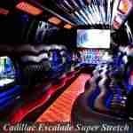 Cadillac escalade super stretch limo Interior